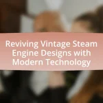 Reviving Vintage Steam Engine Designs with Modern Technology
